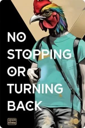 NO STOPPING OR TURNING BACK (සිංහල නවකතාව)